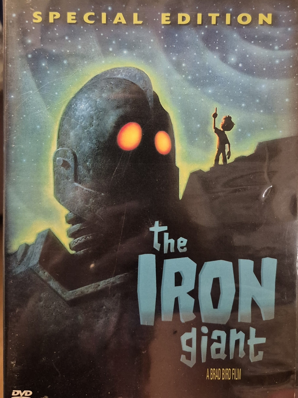 The Iron Giant Special Edition DVD - Blue / Black Cover